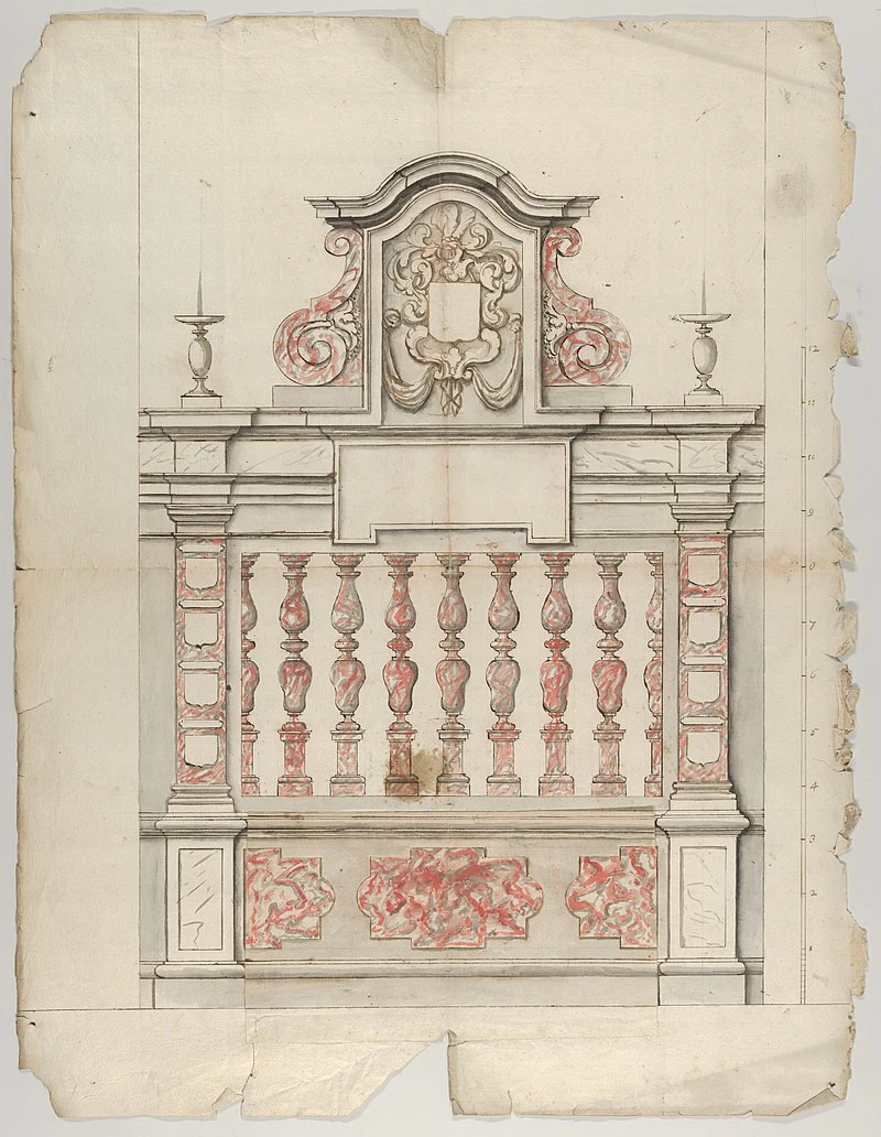 Studio - Album con disegni e stampe di tombe ed epitaffi 8, Metrololitam Museum